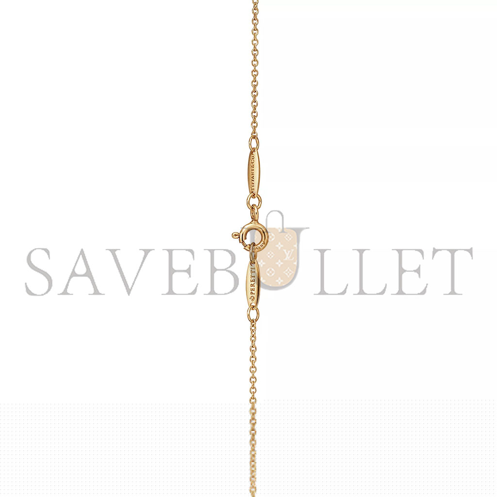 T*f*ny elsa peretti® open heart pendant in 18k gold with diamonds 68119227